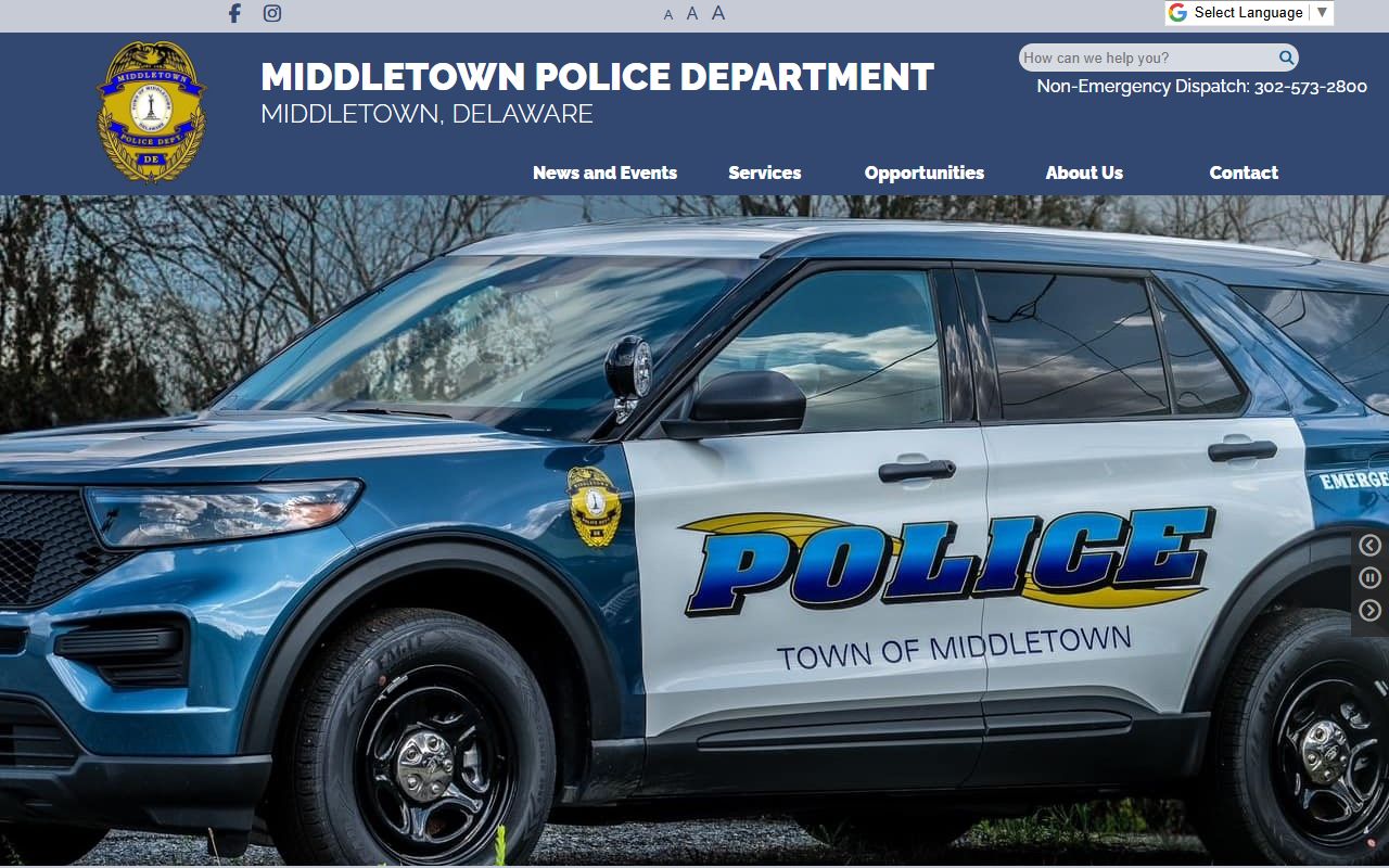 middletown police department felony records
